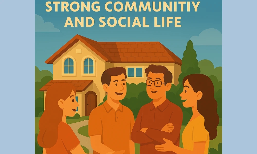 Strong Community and Social Life gated